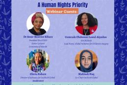 ACCESS TO QUALITY MATERNAL HEALTH SERVICES: A HUMAN RIGHTS PRIORITY